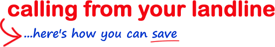 make international calls from your landline