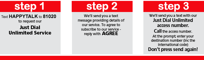 unlimited international calls from your mobile
